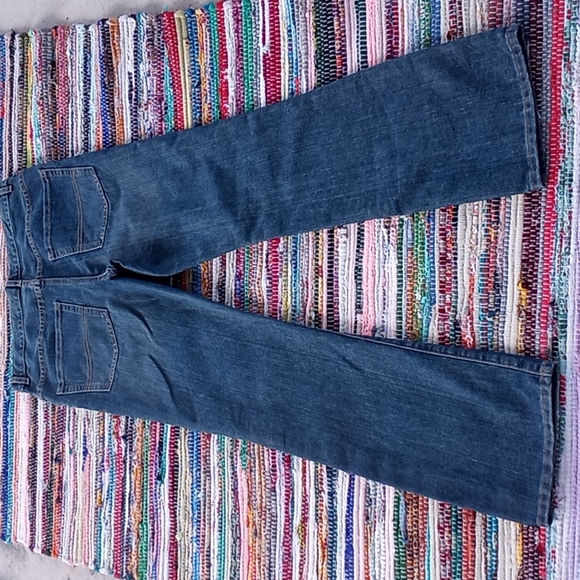 The Children's Place Blue Denim Kids BootCut Jeans- #1578 - Picture 11 of 13